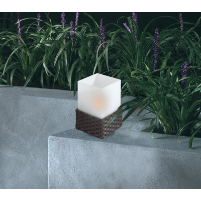 Stellar Products LED Solarleuchte "Rattan"