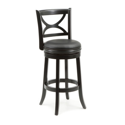 Boraam Industries Inc Florence 29" Bar Stool in Black