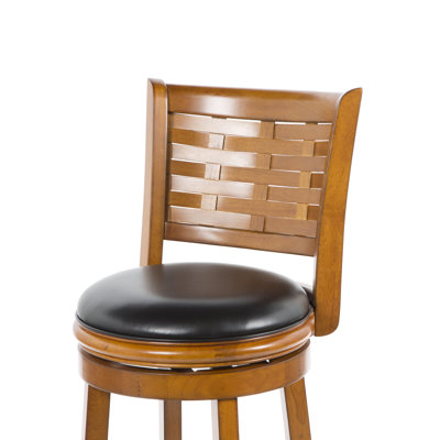 Boraam Industries Inc Sumatra 29" Bar Stool in Brush Oak