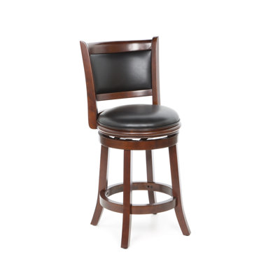 Boraam Industries Inc Augusta 24" Counter Stool in LT Cherry