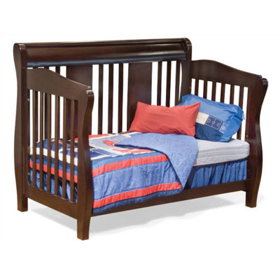 Atlantic Furniture Versailles Convertible Crib Set