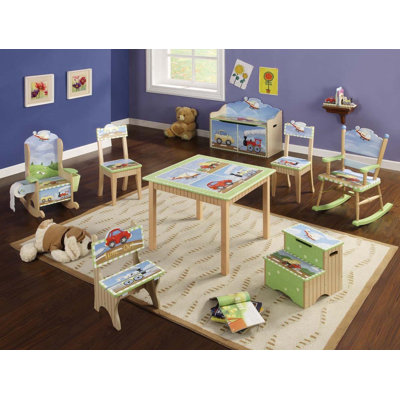 Teamson Kids Transportation Potty Kid's Rocking Chair