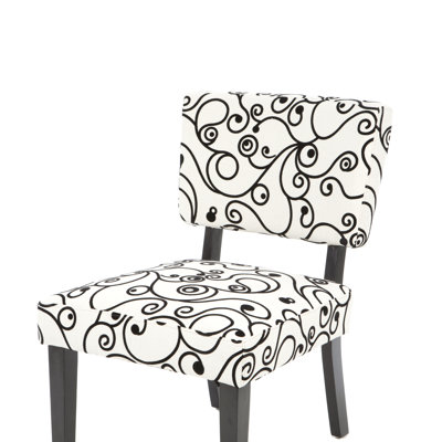 Linon Taylor Fabric Slipper Chair