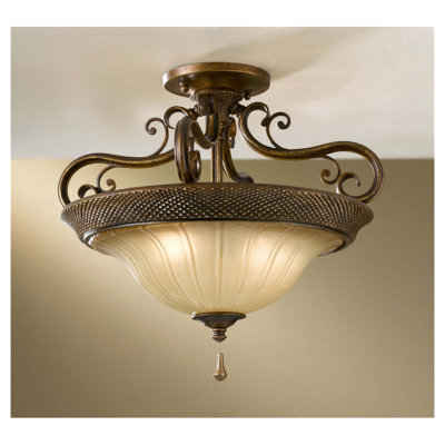 Feiss Celine Semi Flush Mount