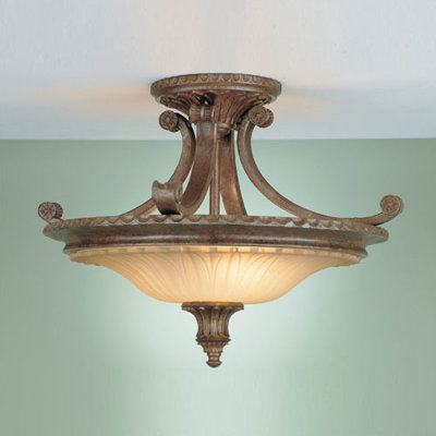 Feiss Stirling Castle 18.75" Semi Flush Mount
