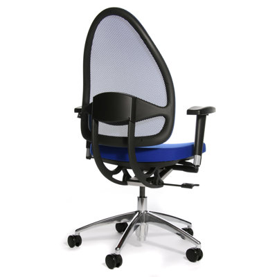 Topstar Drehstuhl "Open Base 10" in Royalblau