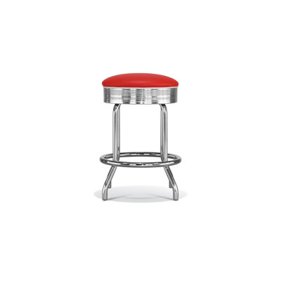 Chromcraft Retro Backless Counter Height Stool