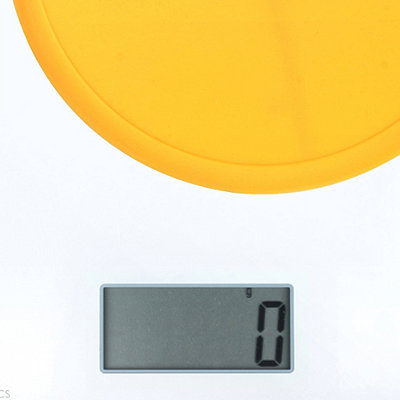Kitrics Glass Top Scale with Silicon Platform