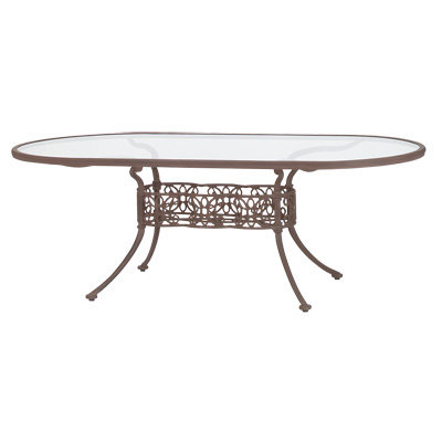 Woodard Landgrave Chateau Oval Umbrella Table