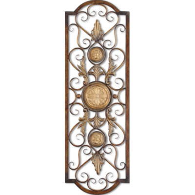 Uttermost Micayla Panels Wall Art in Antiqued Gold - Set of 2