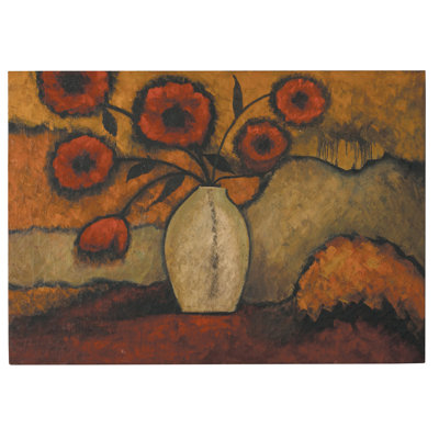 Red Poppies Canvas Oil Painting