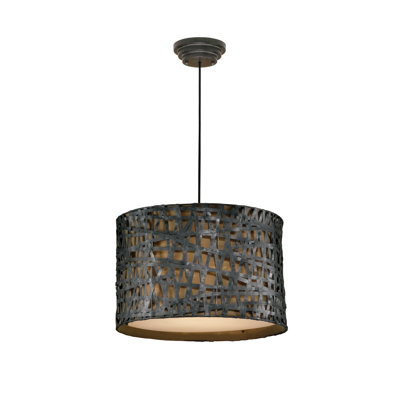 Uttermost Alita 3 Light Drum Foyer Pendant