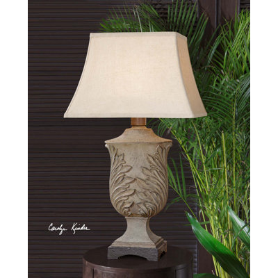 Pedara Table Lamp in Slate Gray