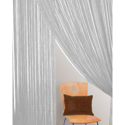 Bacati String Curtain Panel