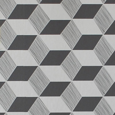 ferm LIVING Squares Wallsmart Wallpaper in Black / Bronze