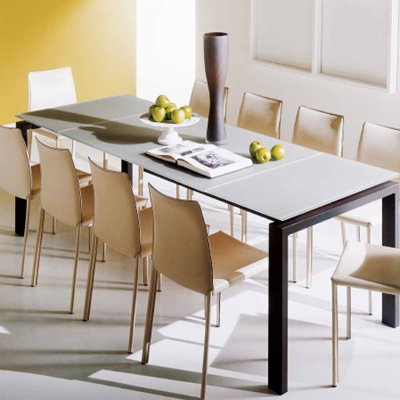 Bontempi Casa Telesio 13 Piece Dining Table with Linda Chairs