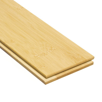 Home Legend Horizontal Solid Hardwood Flooring Bamboo in Natural