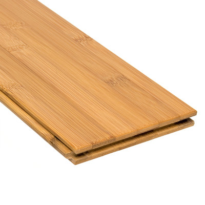 Home Legend Hand Scraped Solid Hardwood Flooring Bamboo in Toast