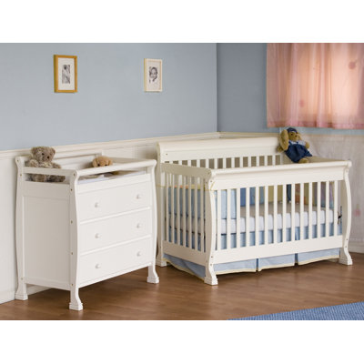DaVinci Kalani 4-in-1 Convertible Crib with Toddler Rail in Espresso