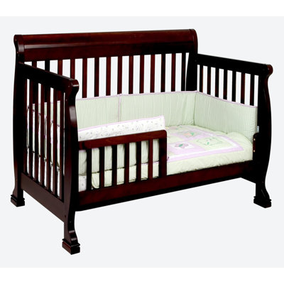 DaVinci Kalani 4-in-1 Convertible Crib with Toddler Rail in Espresso