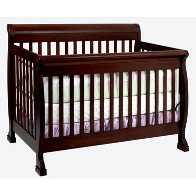 DaVinci Kalani 4-in-1 Convertible Crib with Toddler Rail in Espresso
