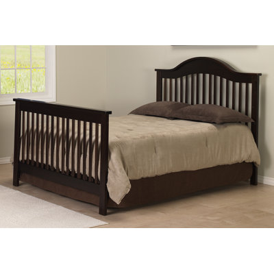 DaVinci Jayden 4-in-1 Convertible Crib with Toddler Rail in Espresso