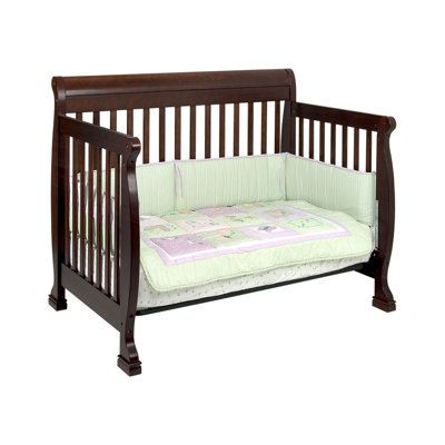 DaVinci Kalani 4-in-1 Convertible Crib with Toddler Rail in Espresso