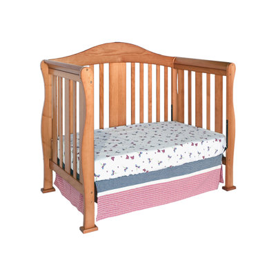 DaVinci Parker Two Piece Convertible Crib Set with Toddler Rail in Oak
