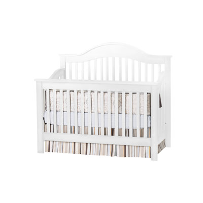 DaVinci Jayden Two Piece Convertible Crib Set with Toddler Rail in Ebony Black