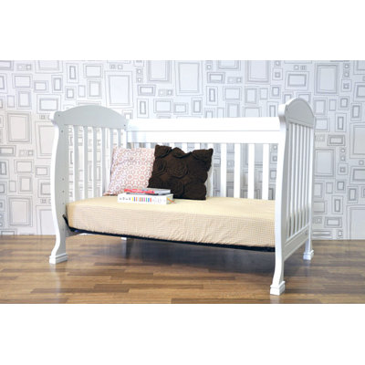DaVinci Jacob 4-in-1 Convertible Crib with Toddler Rails in White