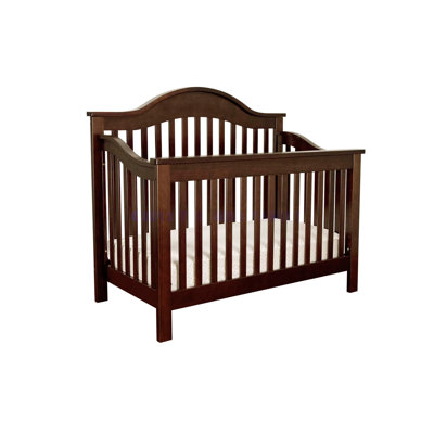 DaVinci Jayden 4-in-1 Convertible Crib with Toddler Rail in Espresso