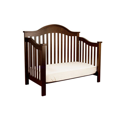 DaVinci Jayden 4-in-1 Convertible Crib with Toddler Rail in Espresso