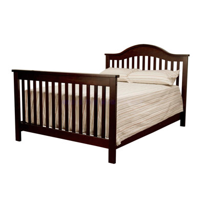 DaVinci Jayden 4-in-1 Convertible Crib with Toddler Rail in Espresso