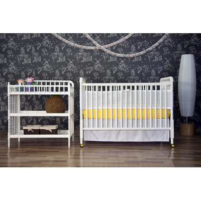 DaVinci Jenny Lind Two Piece Convertible Crib Set in White