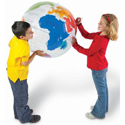 Learning Resources Labeling Globe