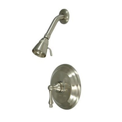 Elements of Design Vintage Thermostatic Pressure Balanced Shower Faucet with Metal Lever Handles