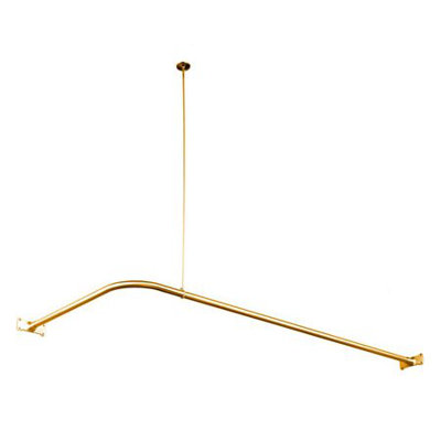 Elements of Design 62" x 28" Solid Brass Rod