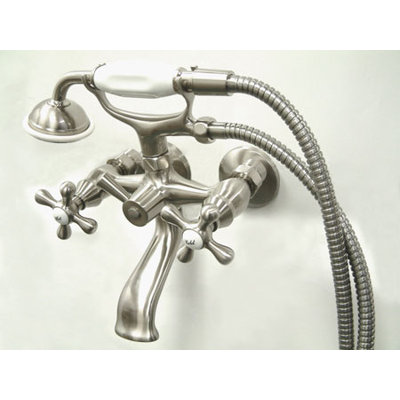 Elements of Design Charleston Wall Mount Diverter Tub / Shower Faucet