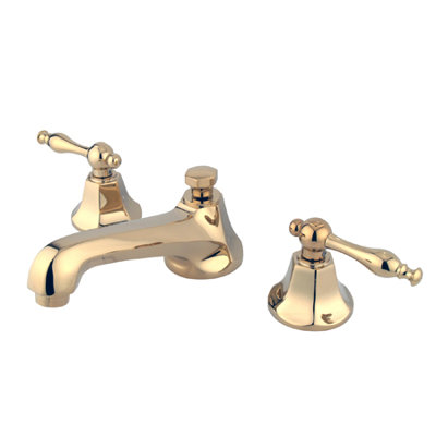 Elements of Design Metropolitan Widespread Bathroom Faucet with Double Lever Handles