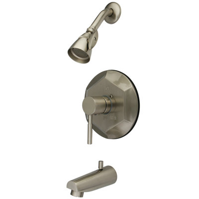 Elements of Design Concord Single Handle Pressure Balanced Tub and Shower Faucet