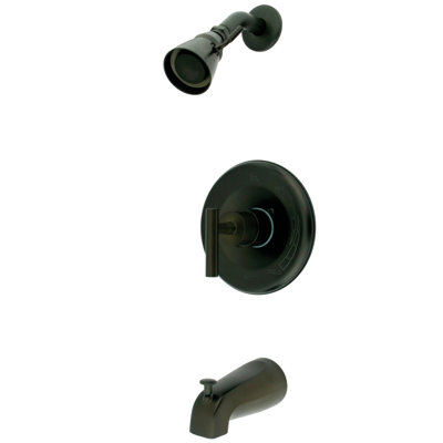 Elements of Design Manhattan Volume Control Tub and Shower Faucet