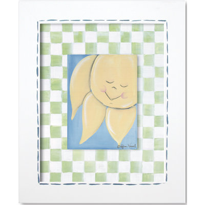 Doodlefish Moon and Star Sun Framed Giclee Wall Art