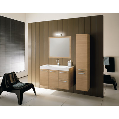 Iotti by Nameeks Linear LE2 38.3" Wall Mounted Bathroom Vanity Set