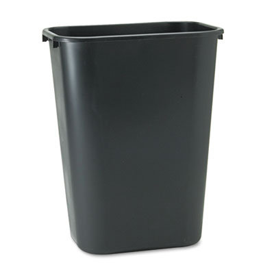 Rubbermaid Commercial Deskside Plastic Wastebasket, 10 1/4 Gal