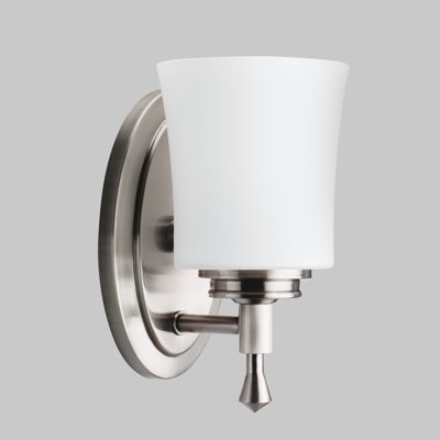 Wharton Vanity Light in Brushed Nickel