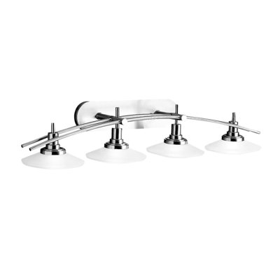 Structures Vanity Light in Brushed Nickel