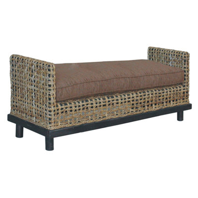 Jeffan Dimitrio Abaca Fiber Bedroom Bench