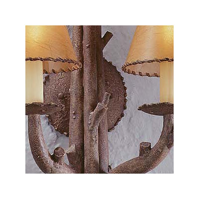 Troy Lighting Cheyenne  Wall Sconce in Hickory