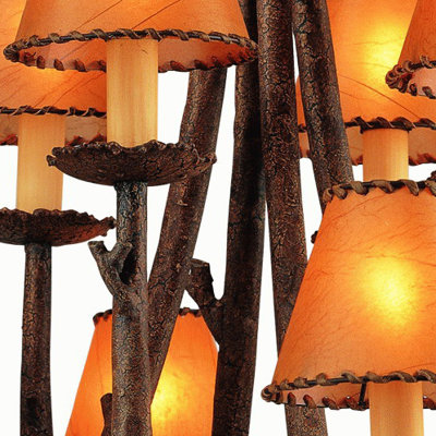 Troy Lighting Cheyenne 8 Light Entry Chandelier