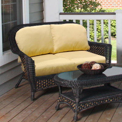 North Cape International Augusta Loveseat with Cushions